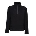 Heren Fleece Sweater Regatta Recycled Half-Zip TRF636 Zwart